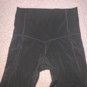 forest green champion leggings